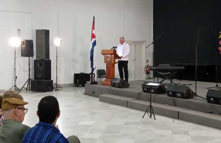 Díaz-Canel: «Que Casa sea un templo de justicia, verdad y belleza»