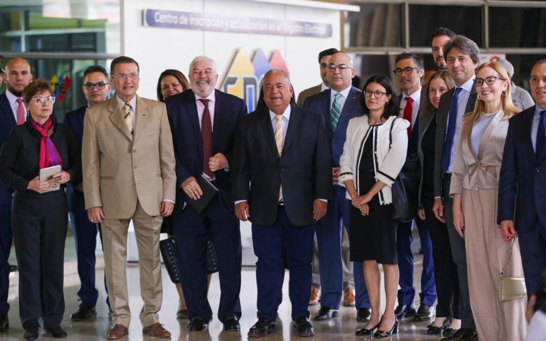 CNE de Venezuela recibió a Equipo Técnico Electoral de la ONU