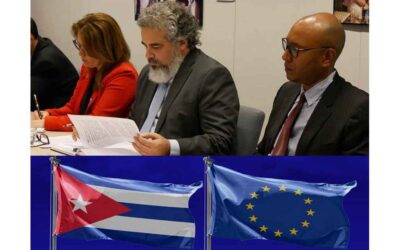 Denuncia Cuba ante UE extraterritorialidad del bloqueo estadounidense (+Fotos)