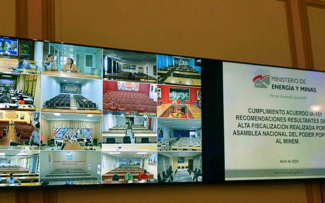 Parlamento de Cuba evalúa estrategia de recuperación energética