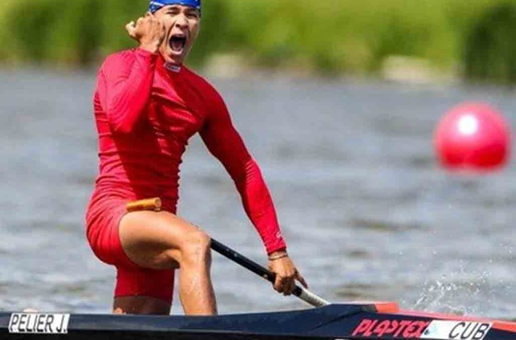 Canoísta cubano Pelier obtuvo boleto a Paris 2024
