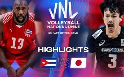Cae Cuba ante Japón y pierde invicto Liga de Naciones de Voleibol