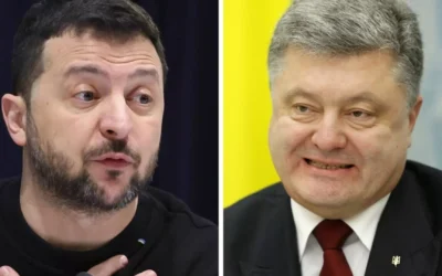 El Ministerio del Interior de Rusia declara en búsqueda a Zelenski y Poroshenko