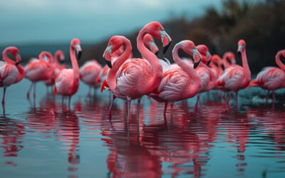 ¿Sabías que los flamencos producen leche y que es de color rosa?