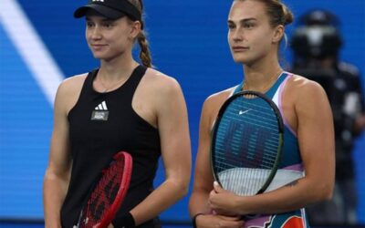 Tenista belarusa Sabalenka remonta y disputará título en Madrid