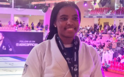 Angoleña se corona campeona del mundo en Jiu-Jitsu
