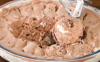 Con solo 2 ingredientes hago el mejor helado de chocolate del mundo