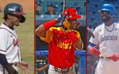 Nominados mejores peloteros de la semana en el béisbol cubano