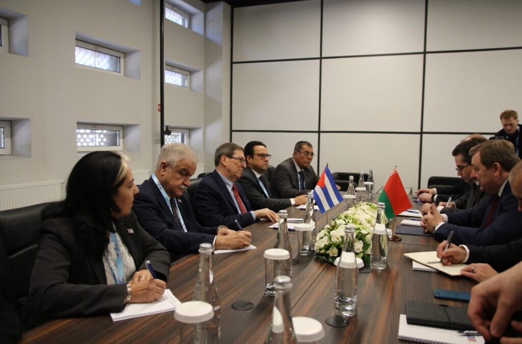 Cuba apuesta por fortalecer vínculos de cooperación con Belarús y Egipto