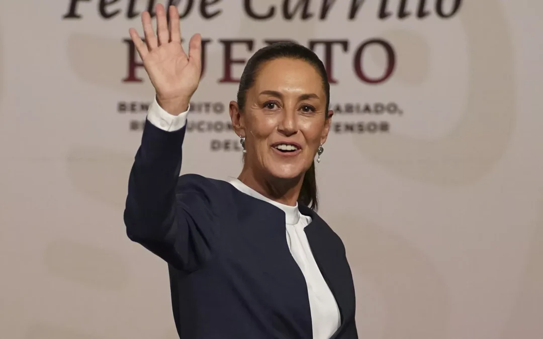 AMLO asegura que Sheinbaum «va a ser de las tres mejores gobernantes del mundo»