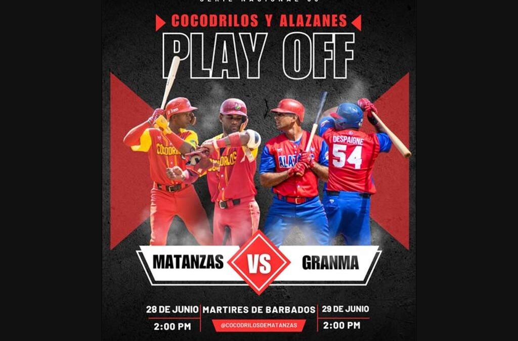 Iniciarán Cocodrilos y Alazanes play off en béisbol de Cuba