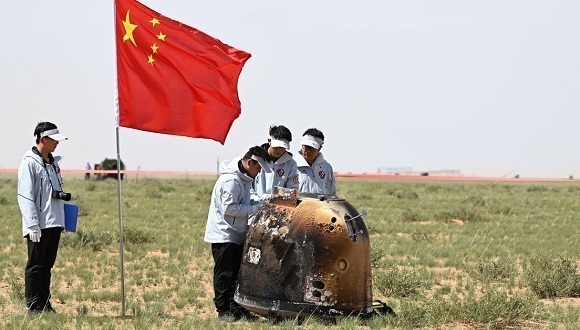 Sonda china entrega primeras imágenes de la cara oculta de la Luna