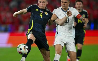 Suiza y Escocia firman igualada en Eurocopa de fútbol