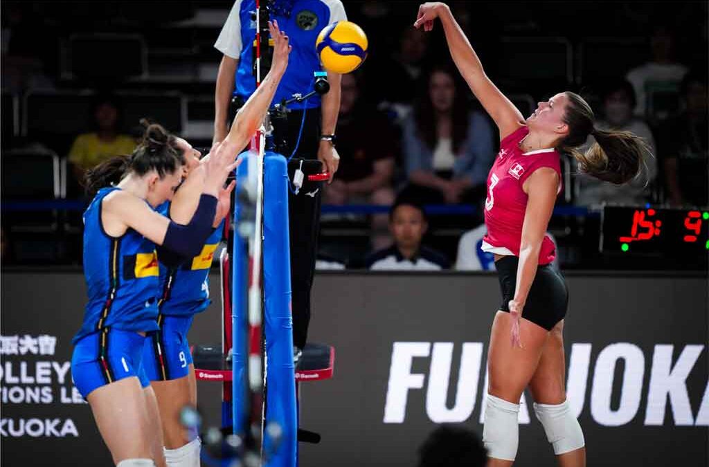 Italia alcanza séptimo éxito en Liga de Naciones de Voleibol (f) (+Fotos)