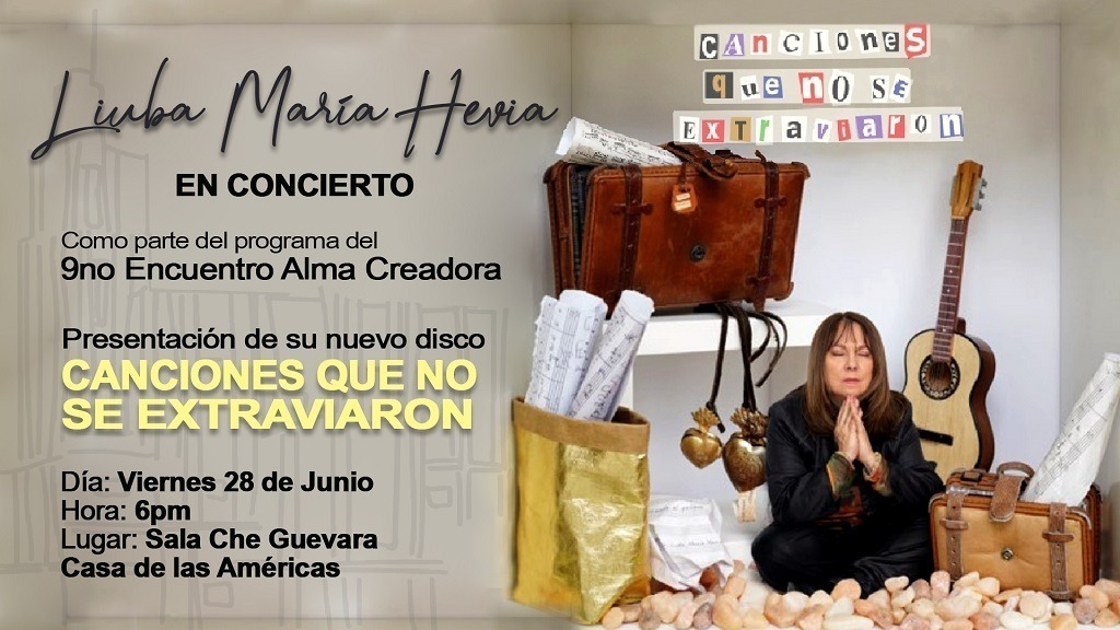 En Cuba Liuba María Hevia y sus canciones que no se extraviaron