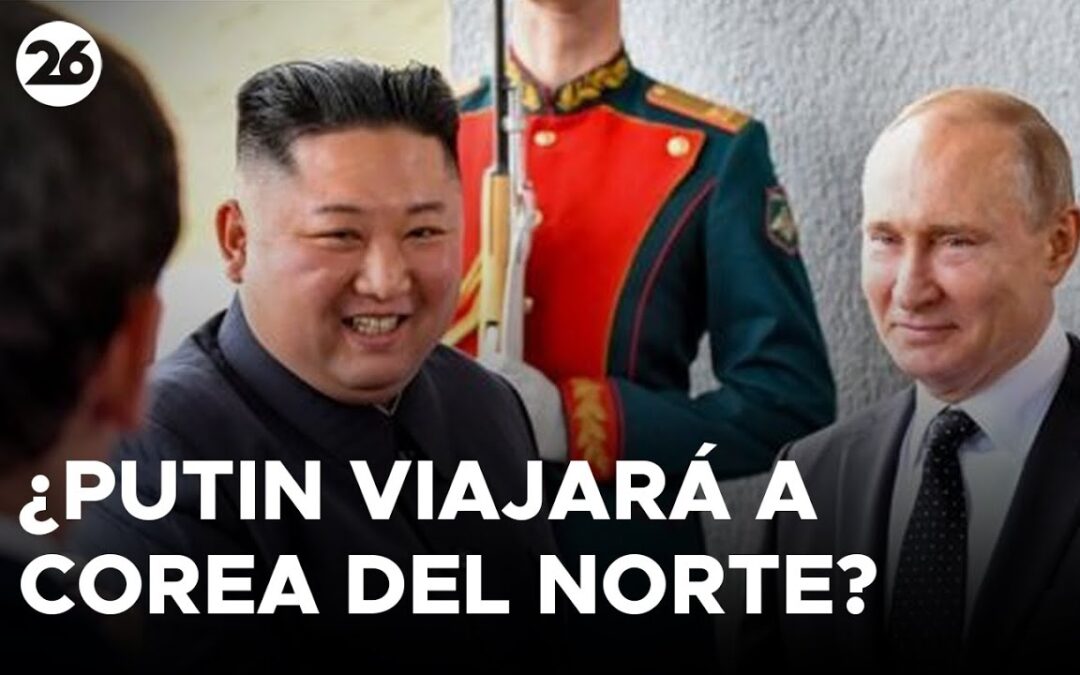 Abrazo, escoltas en moto y viaje en Aurus: Así llegó Putin a Corea del Norte (VIDEOS)