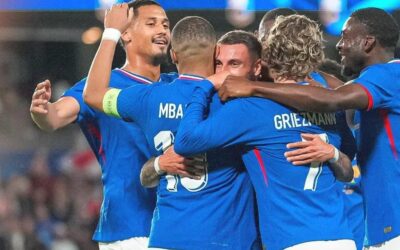 Francia golea a Luxemburgo en preparación para Eurocopa de fútbol