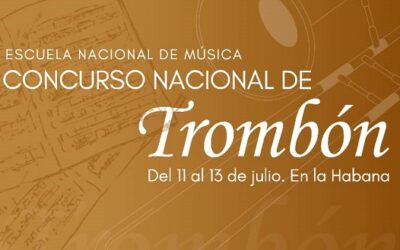 Escuela Nacional de Música celebrará Concurso Nacional de Trombón