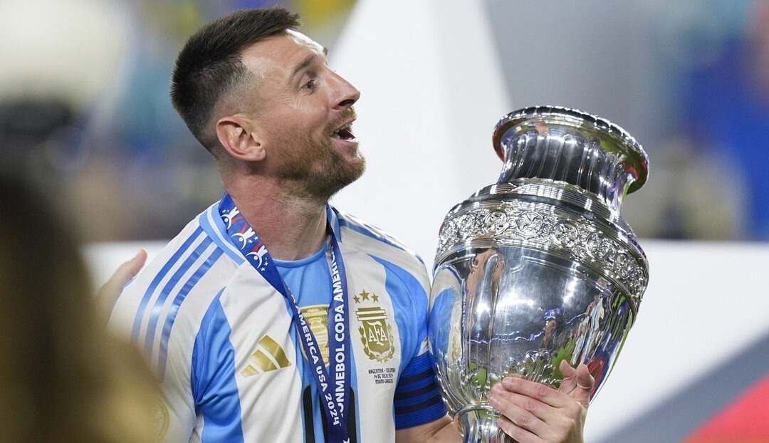 Messi se pronuncia sobre su lesión en el tobillo y la obtención de la Copa América