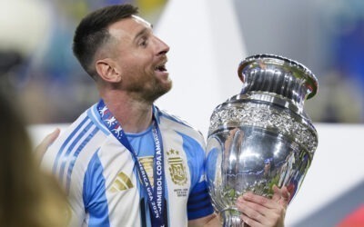Messi se pronuncia sobre su lesión en el tobillo y la obtención de la Copa América