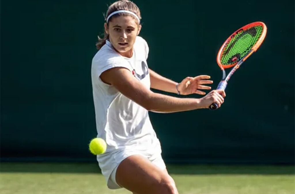 Cae tenista argentina Riera en torneo de Wimbledon