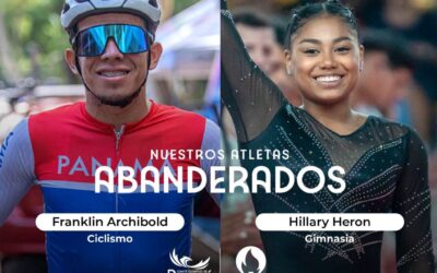 Gimnasta y ciclista serán abanderados de Panamá en París 2024