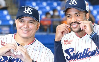 Peloteros latinos con protagonismo en Liga japonesa