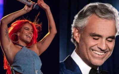 Tenor italiano Andrea Bocelli anuncia colaboración con Karol G
