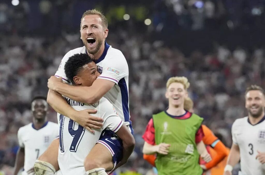 Inglaterra enfrentará a España en final de Eurocopa de fútbol