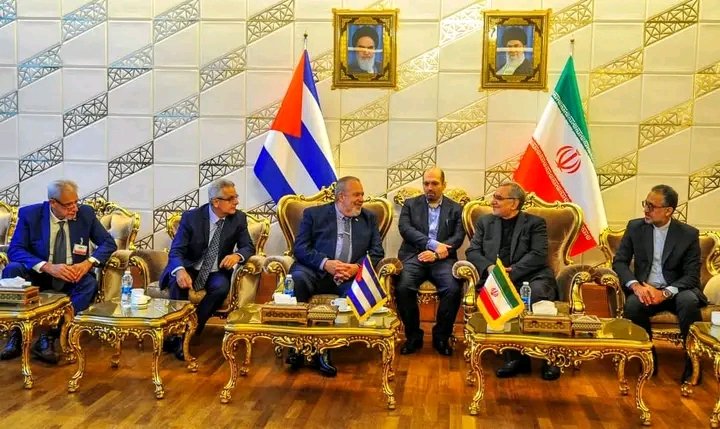 Primer ministro de Cuba en Irán para investidura de Masoud Pezeshkian