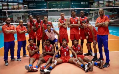 Cuba- Libia por los puestos 9-12 de mundial sub 17 voleibol (m)