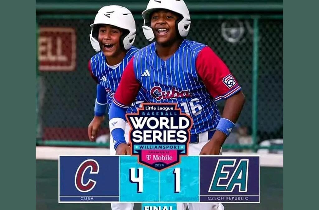 Cuba abre con victoria en serie beisbolera de Pequeñas Ligas en EEUU