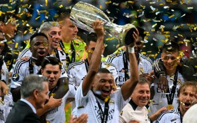Real Madrid gana su sexta Supercopa de Europa de fútbol