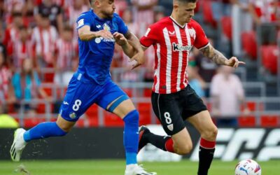 Getafe empata con Bilbao en arranque de Liga de fútbol de España