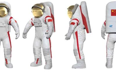 China presenta traje espacial para misiones de exploración lunar