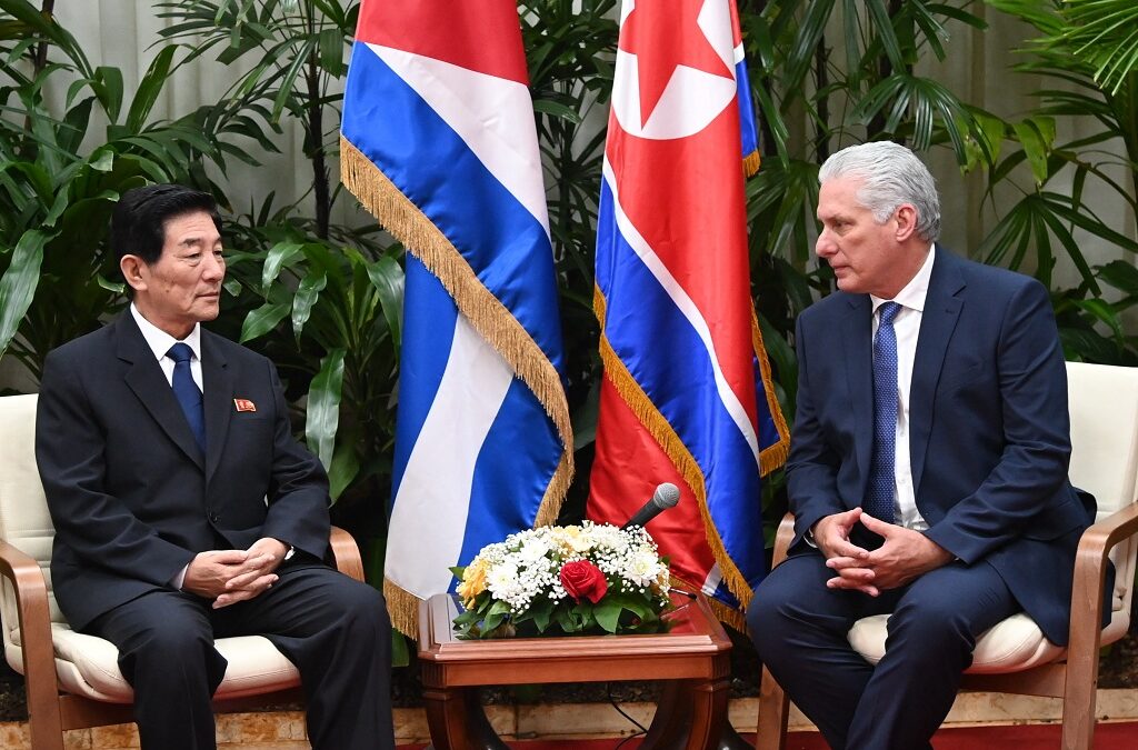 Destaca Díaz- Canel fuertes vínculos históricos entre Cuba y República Popular Democrática de Corea