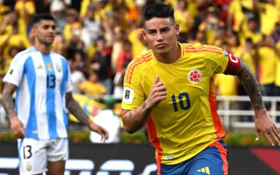 Colombia derrotó a Argentina en Eliminatorias Sudamericanas de fútbol
