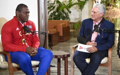 Díaz-Canel considera meritorio rendimiento de Cuba en París 2024