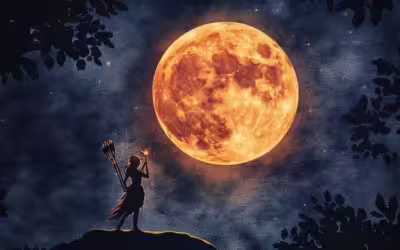 Luna llena de octubre: superluna del Cazador