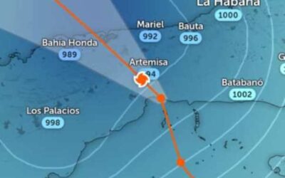 Huracán Rafael impactó tierra de Cuba y circulará más de tres horas