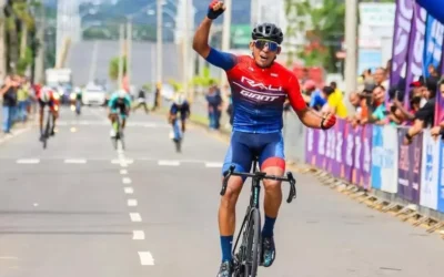 Panamá en el podio de vuelta ciclística internacional en Chiriquí
