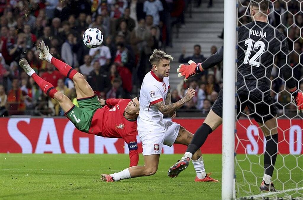 Portugal avanza en Liga de Naciones del fútbol europeo