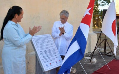 Embajador de Japón devela tarja en Isla de la Juventud (+Fotos)