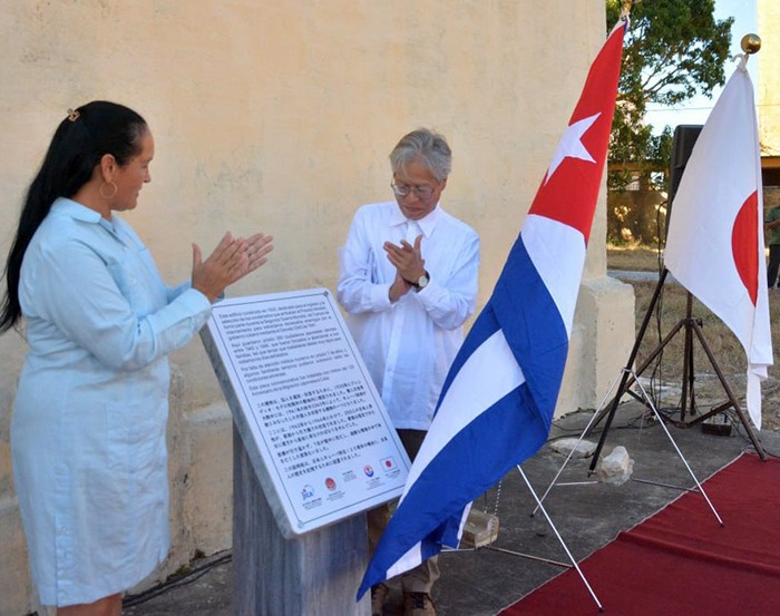 Embajador de Japón devela tarja en Isla de la Juventud (+Fotos)