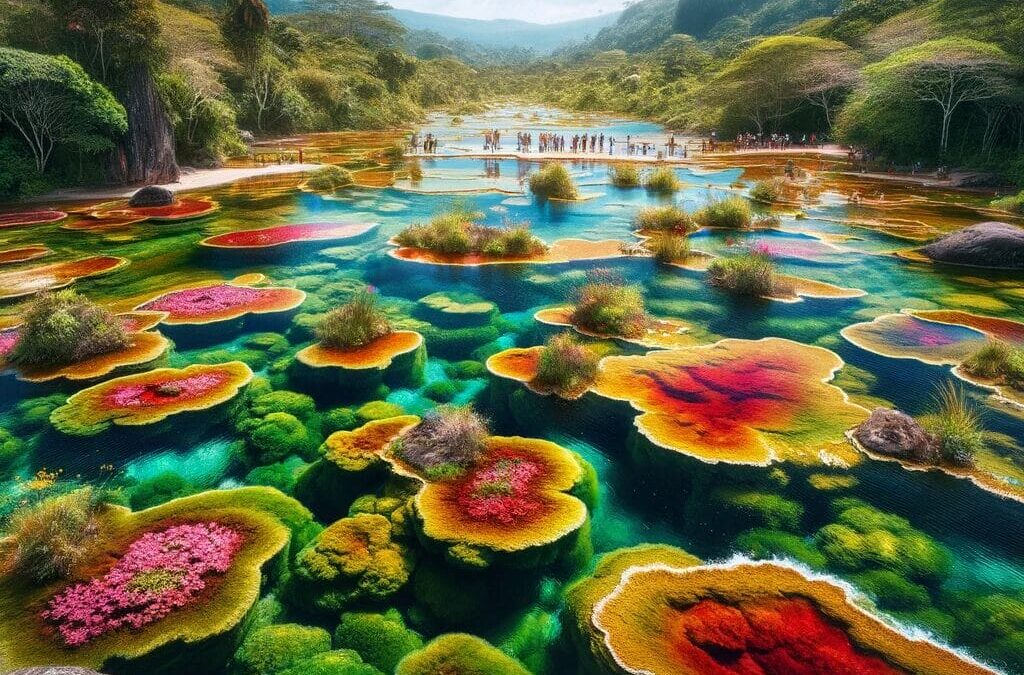 El encanto del Río de los 7 colores en Colombia