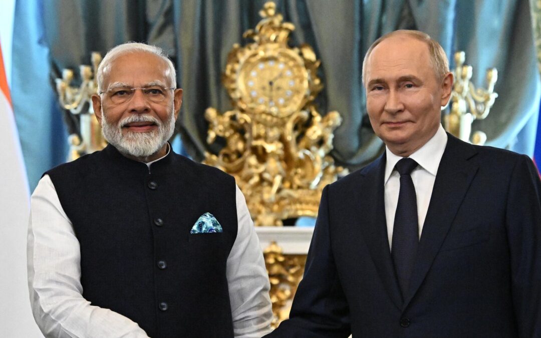 Putin destaca el carácter privilegiado de los vínculos entre Moscú y Nueva Deli