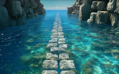 Descubren un camino de la Edad de Piedra bajo las aguas del Mediterráneo