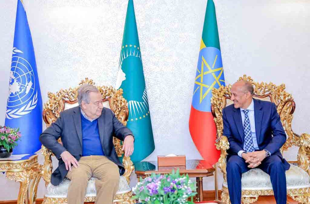 Secretario general de la ONU en Etiopía para Cumbre de Unión Africana (+Fotos)
