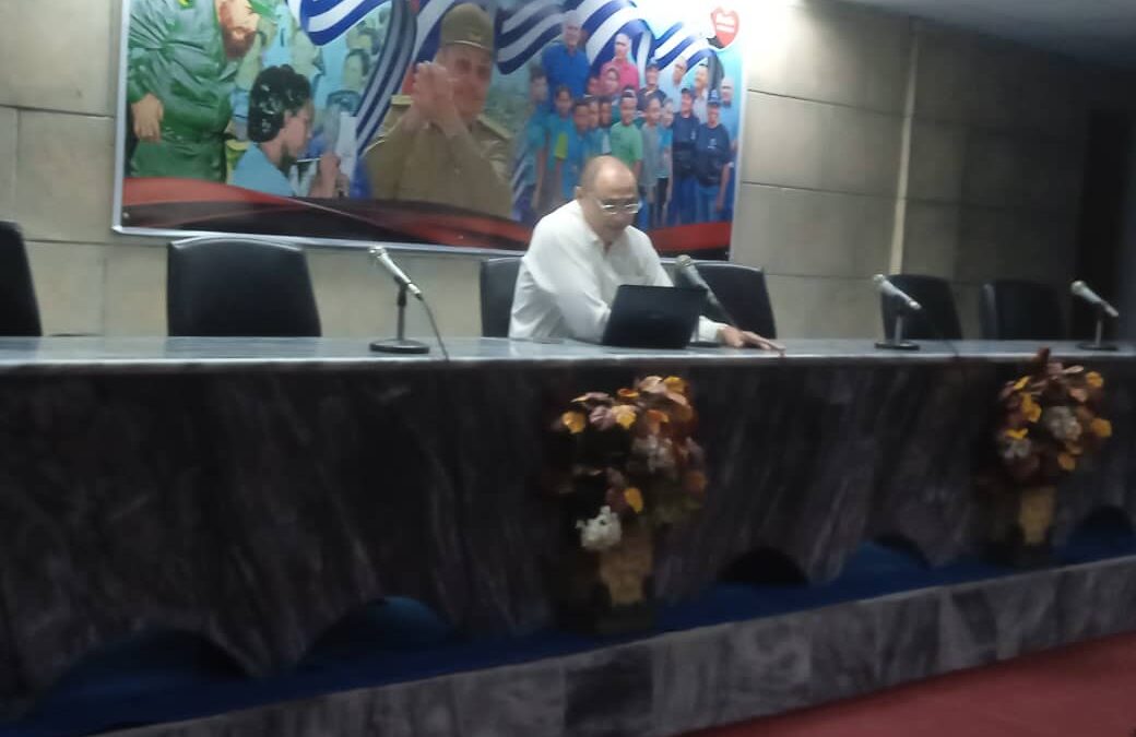 Analizan trabajadores de ETECSA, resultados de trabajo del año 2024 en la Isla de la Juventud.