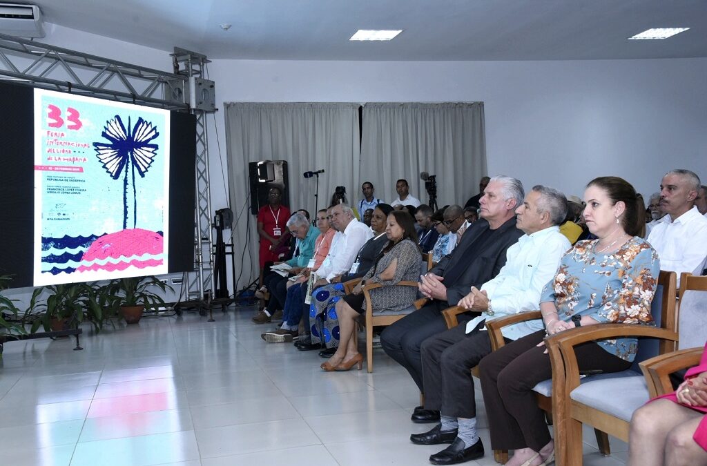 Asiste Díaz-Canel a apertura de Feria del Libro La Habana 2025 (+Foto)